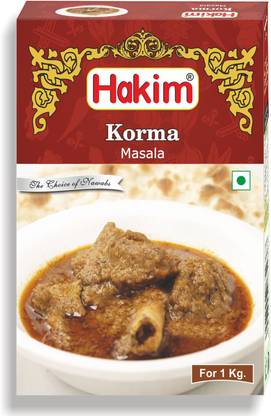 HAKIM India'S 1St Authentic Mughlai Korma Masala - Pack of 12 - 50 Grams Each
