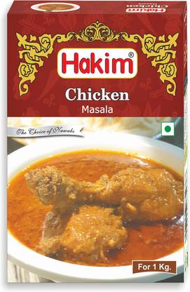 HAKIM India'S 1St Authentic Mughlai Chicken Masala - Pack of 12 - 50 Grams Each