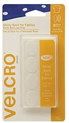 VELCRO Brand For Fabrics Permanent Sticky Back Fabric Tape For Alterations And Hemming Peel And Stickno Sewing, Gluing,