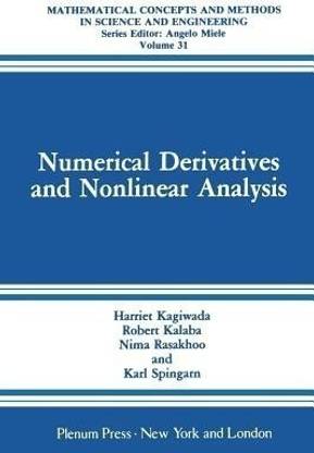 Numerical Derivatives and Nonlinear Analysis