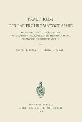 Praktikum der Papierchromatographie