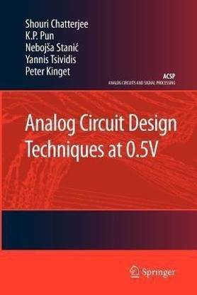 Analog Circuit Design Techniques at 0.5V