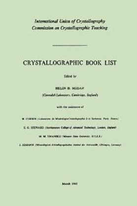 Crystallographic Book List