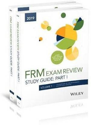 Wiley Study Guide for 2019 Part I FRM Exam