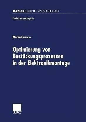 Optimierung von Bestueckungsprozessen in der Elektronikmontage