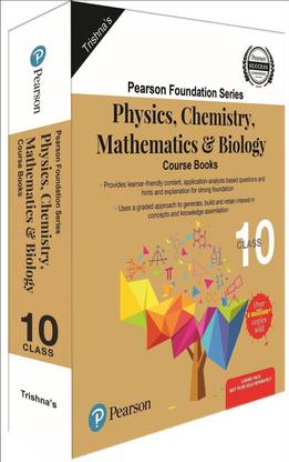 Pearson Foundation Series | Iit -Jee | Neet| Physics, Chemistry, Maths & Biology for Class 10