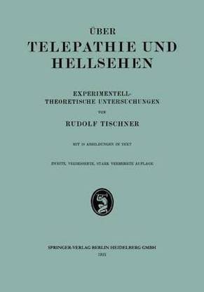 UEber Telepathie und Hellsehen