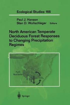 North American Temperate Deciduous Forest Responses to Changing Precipitation Regimes
