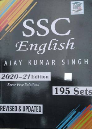 MB SSC English ( Error Free Solutions ) 195 Set