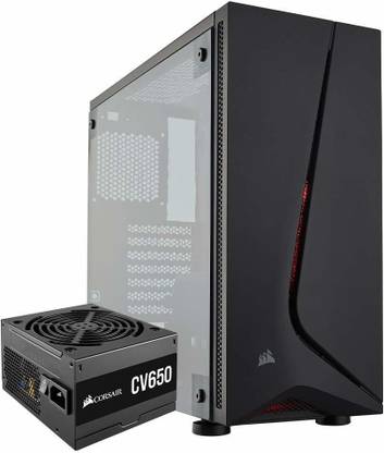 Corsair Carbide SPEC-05 with CV650 PSU Mid Tower Cabinet Compatible with Computer