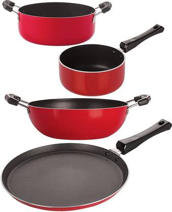 NIRLON FT12_KD13_SP(M)_CS22 Non-Stick Coated Cookware Set