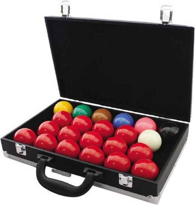 Laxmi Ganesh Billiard Snooker Ball Set and Ball case Snooker Ball