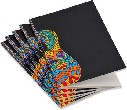 COI Mandala Art Notebooks & Pocket Diary Set of 5. Pocket-size Diary RULED 36 Pages