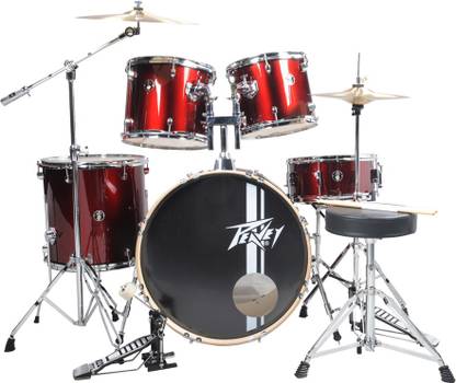 MX Peavey Drum Set Acoustic 5 Drum Kit Set