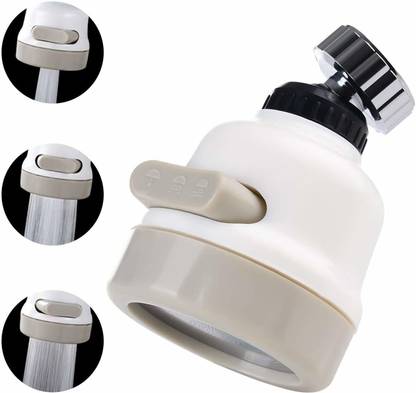 KPNG Faucet Head 360 Degree Rotating 3-Type Adjustable Head Nozzle Splash Faucet Arm