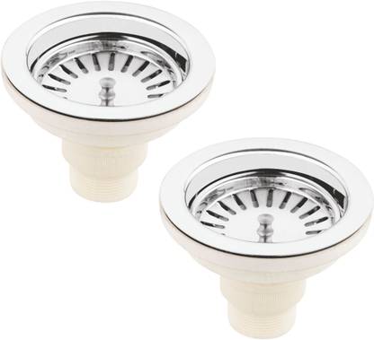 RUHE Kitchen Sink Plastic Pop-Up Strainer