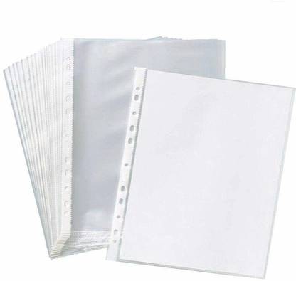 JSMSH Plastic Folder Leafs Sheet Protector