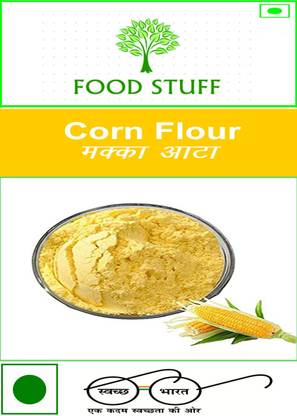 FOOD STUFF Best Quality Corn Flour (Atta) - 1000GM