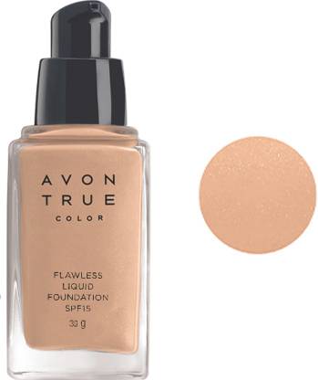 AVON True Color Flawless Liquid Foundation-Porcelain Foundation
