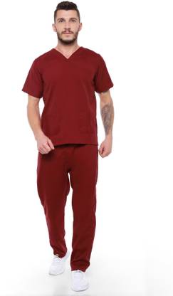 Associated Uniforms SCRUB SUIT MALE MRN M Shirt, Pant Hospital Scrub