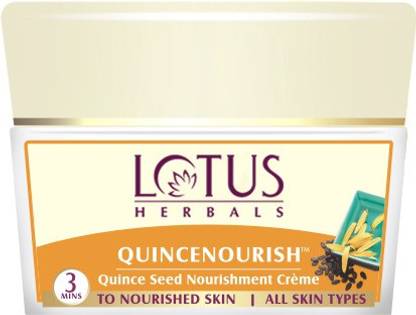 LOTUS HERBALS Herbals Quincenourish Quince Seed Facial Massage Cream