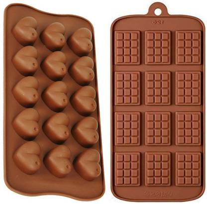 GLAMAXY Silicone Chocolate Mould 15