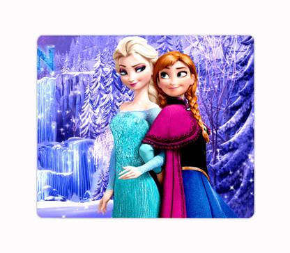 nik city store Fantastic two barbie doll printed mouse pad | game printed mouse pad | mouse pads for boys Mousepad | pack of 1 Non Slip Base Mousepad