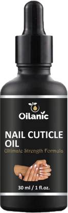 Oilanic Premium Pure & Natural Nail & Cuticle Oil ( 30 ml) Clear
