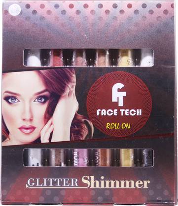 face tech Glitter Shimmer Roll On