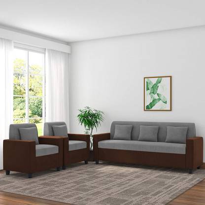 CHANDRIKA ENTERPRISES Fabric 3 + 1 + 1 Sofa Set