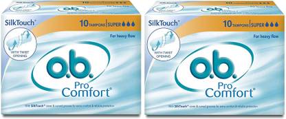O.B Pro Comfort Tampons - SUPER ( For Heavy Flow) Tampons