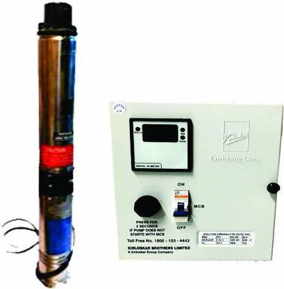kirloskar bothers ltd Submersible Pump 1.5HP With Control Panel Single Phase, Multicolor Centrifugal Water Pump