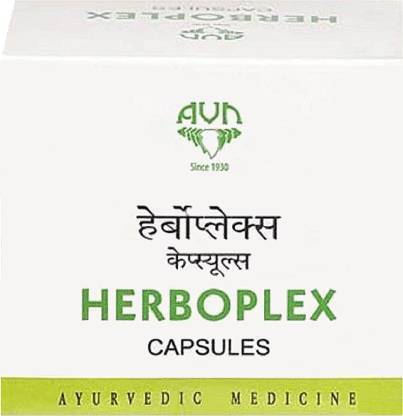AVN Herboplex Capsules-Fights Fatigue, Revitalises & Rejuvenates,Builds up Resistance Capsules(100 X 4 Pack)Pack of 4