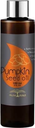 All Naturals Pumpkin Seed Oil 100ml - Cold Pressed Carrier Oil Pure & Undiluted for Hair Care, Nails & Skin