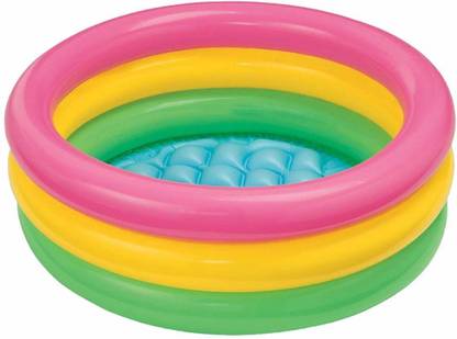 Khel Khilone Inflatable Kids Bath Tub, 3 Ft (Multicolor) Bath Toy