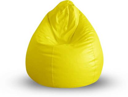 STYLE HOMEZ XL Tear Drop Bean Bag Cover  (Without Beans)
