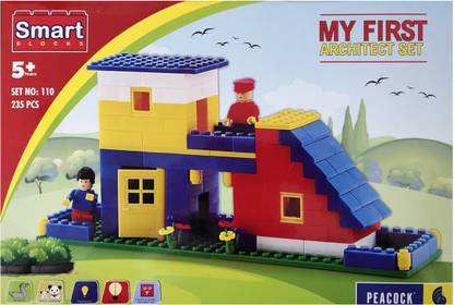 Peacock My First Architect Set -Building blocks for Kids