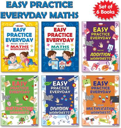 Easy Practice Everyday Maths (set of 6 Books)