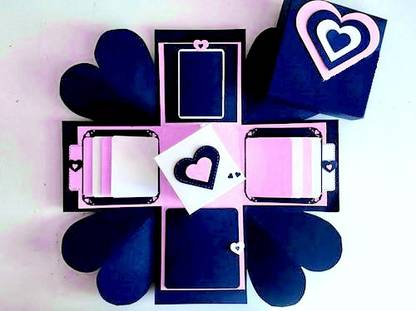 Phila Hub Multilayered Handmade Explosion Box || Greeting Card||Best Gift for loved ones ! Greeting Card
