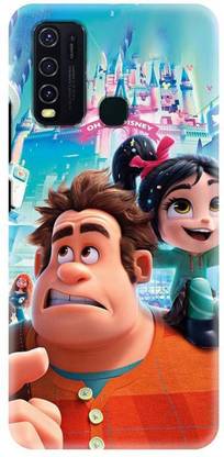 NDCOM Back Cover for VIVO Y30 Ralph Vanellope Printed