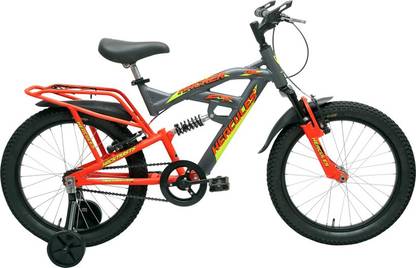 HERCULES 20 Matte Gray & Matte Neon Red 20 T (inch) Road Cycle