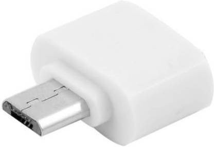 GUGGU Micro USB Cable 0.1 m EMU_666J Data Cable|| cro USB OTG|| Connect Pendrive to Mobile ||OTG for Pendrive || Compatible with all android Smartphone 0.1 m cro USB Cable (Compatible with Mobile, White)