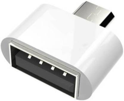 GUGGU Micro USB Cable 0.1 m LUL_531A Data Cable|| cro USB OTG|| Connect Pendrive to Mobile ||OTG for Pendrive || Compatible with all android Smartphone 0.1 m cro USB Cable (Compatible with Mobile, White)