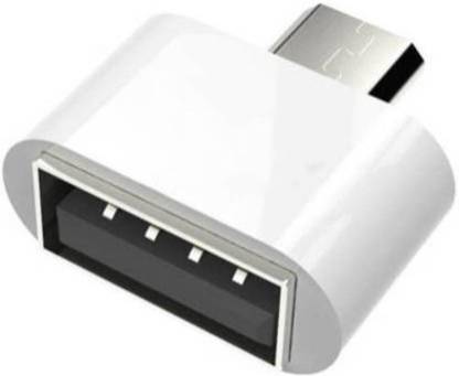 GUGGU Micro USB Cable 0.1 m ZNV_600B Data Cable|| cro USB OTG|| Connect Pendrive to Mobile ||OTG for Pendrive || Compatible with all android Smartphone 0.1 m cro USB Cable (Compatible with Mobile, White)