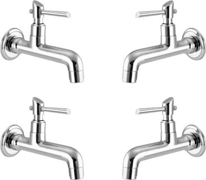 Qblu Hammer Full Brass Long Body Tap (Pack of Four) HAM-1105_4 Bib Tap Faucet