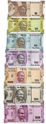 Agnolia Nakli Notes for playing (100*1=100 Notes) (Rs.100 Notes) Currency Gag Toy (Multicolor) Dummy Indian Currency Gag Toy