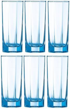LUMINARC (Pack of 6) Octime Ice Blue Glass Set Shot Glass