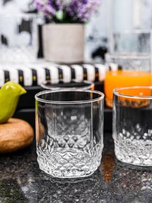 Goodhomes (Pack of 6) JS5002 Tumbler Glass Set Water/Juice Glass