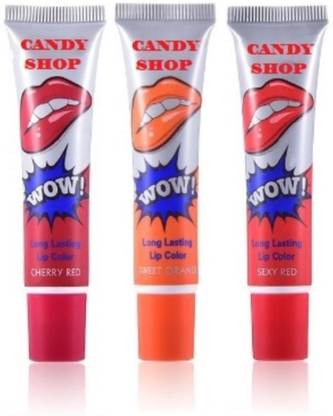 Candy Shop WOW PEEL OFF LONG LASTING LIP TINT,LIP STAIN AND GOSS Lip Stain