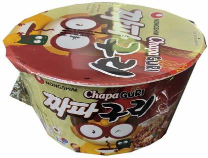 Nongshim CHAPAGURI Big Bowl Noodle 114g (Pack of 1) (Imported) Cup Noodles Non-vegetarian
